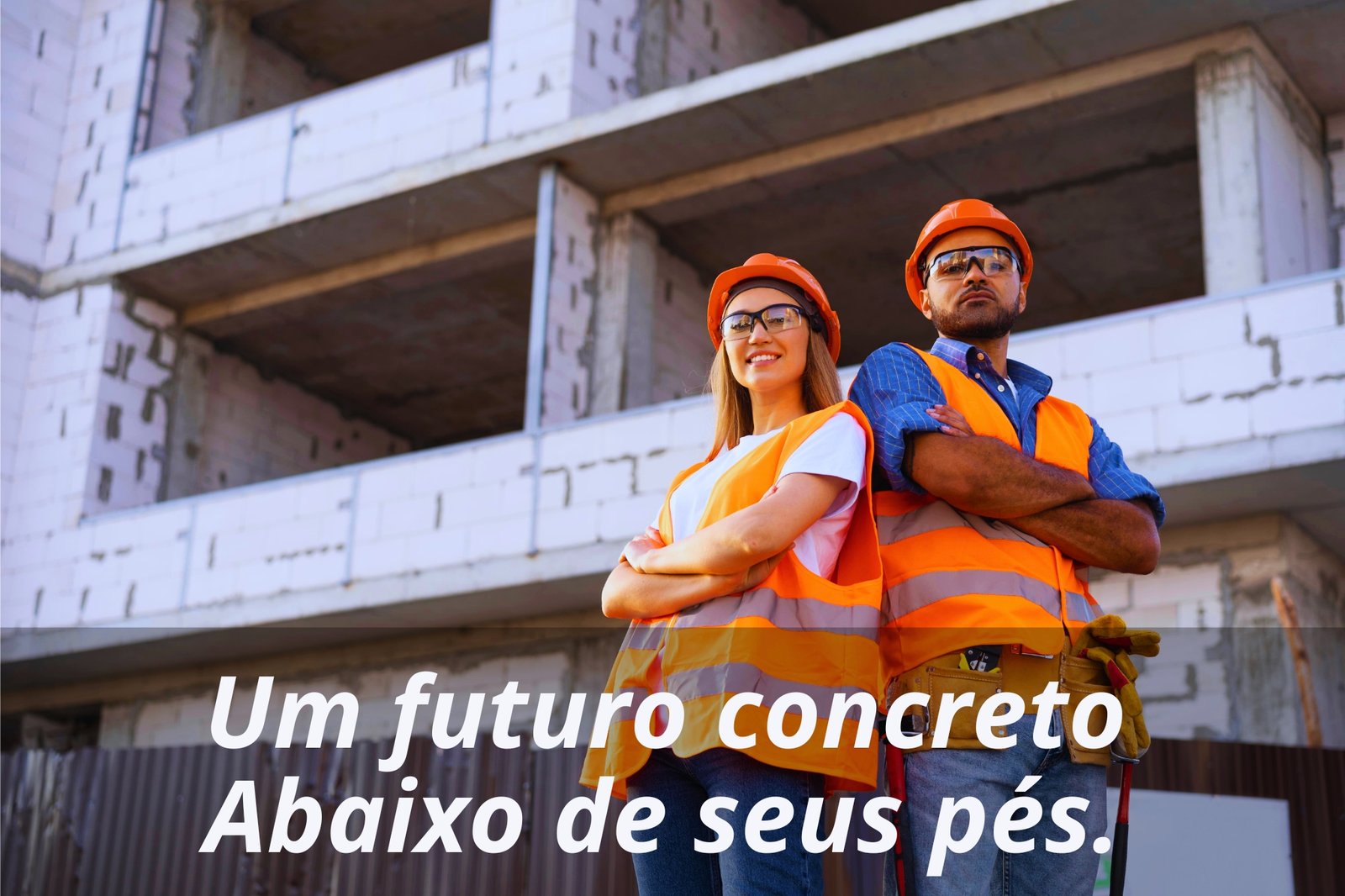 Trabalhadores na construção